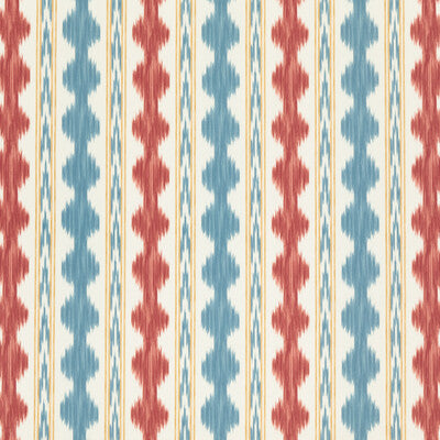 BRUNSCHWIG & FILS 8018120.95.0 AVERA PRINT RED Fabric - Eade's Wallpaper