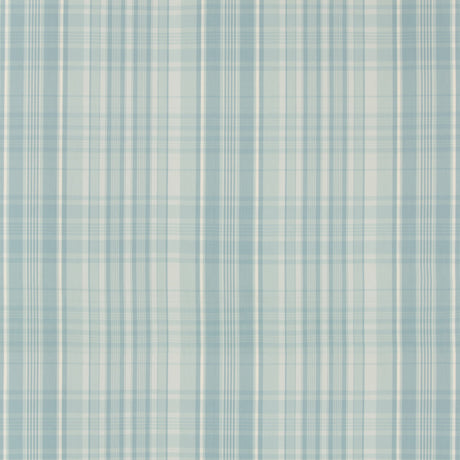 BRUNSCHWIG & FILS 8019101.13.0 GUERNSEY CHECK AQUA Fabric - Eade's Wallpaper
