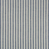 BRUNSCHWIG & FILS 8019102.50.0 ROLLO STRIPE INDIGO Fabric - Eade's Wallpaper