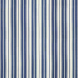 BRUNSCHWIG & FILS 8019106.5.0 AUDEMAR STRIPE BLUE Fabric - Eade's Wallpaper