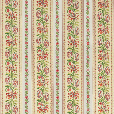 BRUNSCHWIG & FILS 8019107.473.0 HENNER EMB SPRING Fabric - Eade's Wallpaper