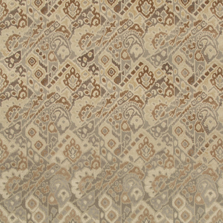 BRUNSCHWIG & FILS 8019109.1611.0 SALENGRO VELVET SANDSTONE Fabric - Eade's Wallpaper