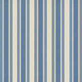 BRUNSCHWIG & FILS 8019110.15.0 COLMAR STRIPE FRENCH BLUE Fabric - Eade's Wallpaper