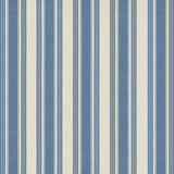 BRUNSCHWIG & FILS 8019110.15.0 COLMAR STRIPE FRENCH BLUE Fabric - Eade's Wallpaper