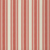 BRUNSCHWIG & FILS 8019110.197.0 COLMAR STRIPE ROSE Fabric - Eade's Wallpaper