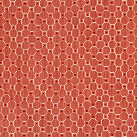 BRUNSCHWIG & FILS 8019123.19.0 TANNEURS WOVEN RED Fabric - Eade's Wallpaper