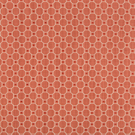 BRUNSCHWIG & FILS 8019123.197.0 TANNEURS WOVEN CORAL Fabric - Eade's Wallpaper