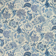 BRUNSCHWIG & FILS 8019128.50.0 SARANDA PRINT BLUE Fabric - Eade's Wallpaper