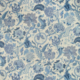 BRUNSCHWIG & FILS 8019128.50.0 SARANDA PRINT BLUE Fabric - Eade's Wallpaper