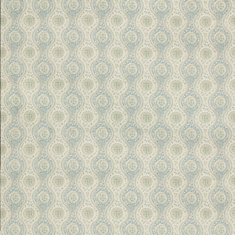 BRUNSCHWIG & FILS 8019129.135.0 NADARI PRINT SKY/AQUA Fabric - Eade's Wallpaper