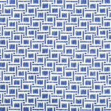 BRUNSCHWIG & FILS 8019135.5.0 MIRA PRINT BLUE Fabric - Eade's Wallpaper