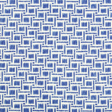 BRUNSCHWIG & FILS 8019135.5.0 MIRA PRINT BLUE Fabric - Eade's Wallpaper