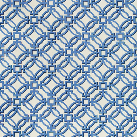 BRUNSCHWIG & FILS 8019136.55.0 SALVY PRINT PORCELAIN Fabric - Eade's Wallpaper