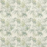 BRUNSCHWIG & FILS 8019138.133.0 TONGLI PRINT LAGOON Fabric - Eade's Wallpaper