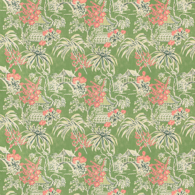 BRUNSCHWIG & FILS 8019138.33.0 TONGLI PRINT FERN Fabric - Eade's Wallpaper