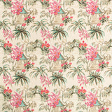 BRUNSCHWIG & FILS 8019138.713.0 TONGLI PRINT PEONY Fabric - Eade's Wallpaper