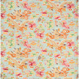 BRUNSCHWIG & FILS 8019140.137.0 MING DRAGON PRINT AQUA Fabric - Eade's Wallpaper