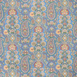 BRUNSCHWIG & FILS 8020100.1519.0 SARAYA PRINT CORNFLOWER Fabric - Eade's Wallpaper