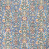BRUNSCHWIG & FILS 8020100.1519.0 SARAYA PRINT CORNFLOWER Fabric - Eade's Wallpaper