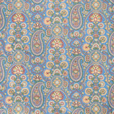BRUNSCHWIG & FILS 8020100.1519.0 SARAYA PRINT CORNFLOWER Fabric - Eade's Wallpaper