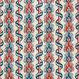 BRUNSCHWIG & FILS 8020102.519.0 MONTGUYON PRINT BLUE/RED Fabric - Eade's Wallpaper