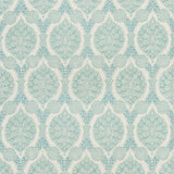BRUNSCHWIG & FILS 8020103.13.0 SUFERA PRINT AQUA Fabric - Eade's Wallpaper