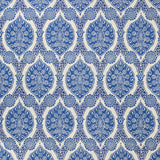 BRUNSCHWIG & FILS 8020103.55.0 SUFERA PRINT BLUE Fabric - Eade's Wallpaper