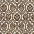 BRUNSCHWIG & FILS 8020103.6.0 SUFERA PRINT CHOCOLATE Fabric - Eade's Wallpaper