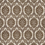 BRUNSCHWIG & FILS 8020103.6.0 SUFERA PRINT CHOCOLATE Fabric - Eade's Wallpaper