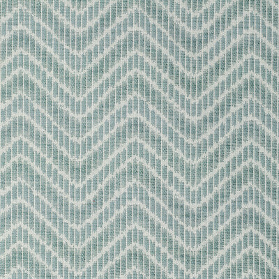BRUNSCHWIG & FILS 8020106.113.0 CHAUSEY WOVEN AQUA Fabric - Eade's Wallpaper