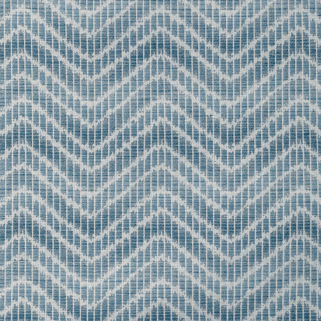 BRUNSCHWIG & FILS 8020106.5.0 CHAUSEY WOVEN BLUE Fabric - Eade's Wallpaper