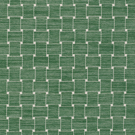 BRUNSCHWIG & FILS 8020108.53.0 BEAUMOIS WOVEN EMERALD Fabric - Eade's Wallpaper