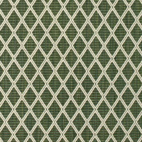 BRUNSCHWIG & FILS 8020109.53.0 CANCALE WOVEN EMERALD Fabric - Eade's Wallpaper