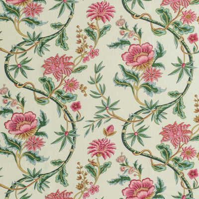 BRUNSCHWIG & FILS 8020122.37.0 VERONIQUE PRINT JEWEL Fabric - Eade's Wallpaper