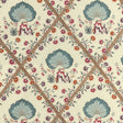 BRUNSCHWIG & FILS 8020123.1310.0 LOIRE PRINT JEWEL Fabric - Eade's Wallpaper