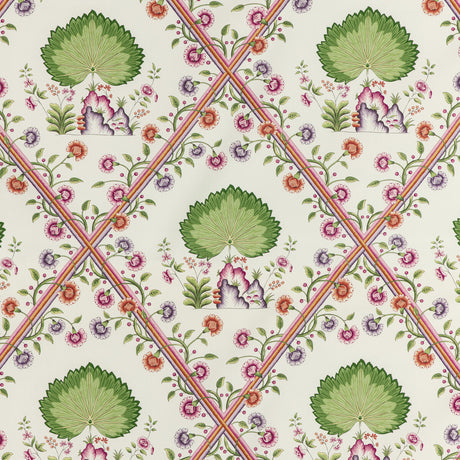 BRUNSCHWIG & FILS 8020123.3127.0 LOIRE PRINT SPRING Fabric - Eade's Wallpaper