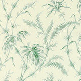 BRUNSCHWIG & FILS 8020124.3.0 LAUZIERE PRINT GREEN Fabric - Eade's Wallpaper