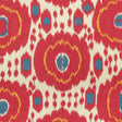 BRUNSCHWIG & FILS 8020125.195.0 MAYENNE PRINT RED Fabric - Eade's Wallpaper