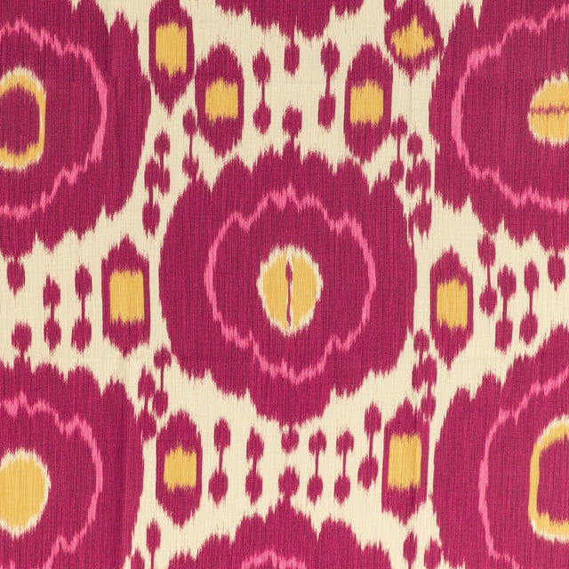 BRUNSCHWIG & FILS 8020125.7740.0 MAYENNE PRINT CERISE Fabric - Eade's Wallpaper
