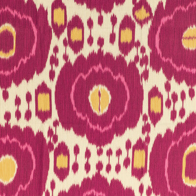 BRUNSCHWIG & FILS 8020125.7740.0 MAYENNE PRINT CERISE Fabric - Eade's Wallpaper