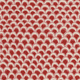 BRUNSCHWIG & FILS 8020126.19.0 PAVE II PRINT RED Fabric - Eade's Wallpaper