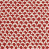 BRUNSCHWIG & FILS 8020126.19.0 PAVE II PRINT RED Fabric - Eade's Wallpaper