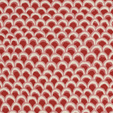 BRUNSCHWIG & FILS 8020126.19.0 PAVE II PRINT RED Fabric - Eade's Wallpaper