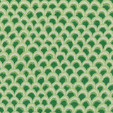 BRUNSCHWIG & FILS 8020126.3.0 PAVE II PRINT GREEN Fabric - Eade's Wallpaper