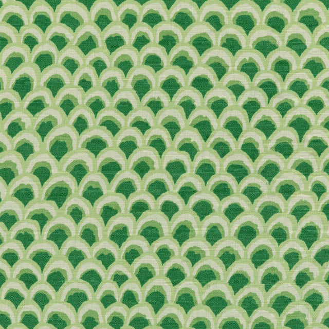 BRUNSCHWIG & FILS 8020126.3.0 PAVE II PRINT GREEN Fabric - Eade's Wallpaper