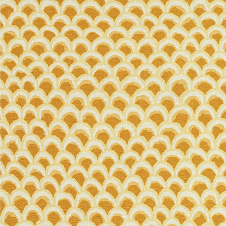 BRUNSCHWIG & FILS 8020126.40.0 PAVE II PRINT CANARY Fabric - Eade's Wallpaper