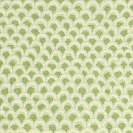 BRUNSCHWIG & FILS 8020126.416.0 PAVE II PRINT KIWI Fabric - Eade's Wallpaper