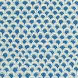 BRUNSCHWIG & FILS 8020126.5.0 PAVE II PRINT BLUE Fabric - Eade's Wallpaper