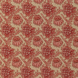 BRUNSCHWIG & FILS 8020129.19.0 BRASSAC PRINT RED Fabric - Eade's Wallpaper