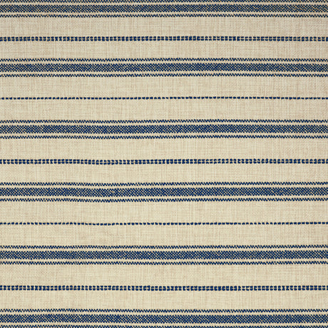 BRUNSCHWIG & FILS 8020136.50.0 MONTPEZAT STRIPE NAVY Fabric - Eade's Wallpaper